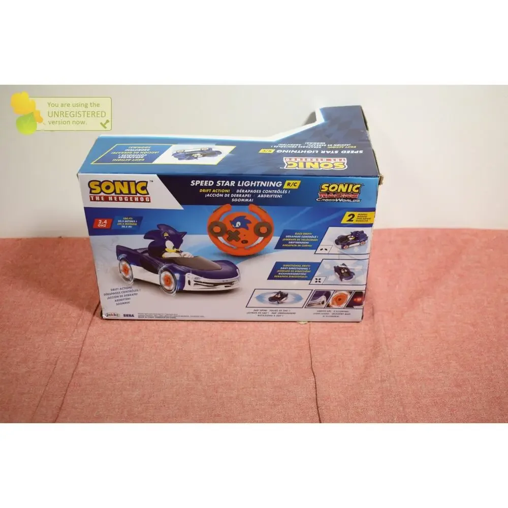 Sonic the Hedgehog Speed Star Lightning Drifting Remote Control
